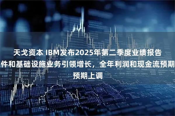 天戈资本 IBM发布2025年第二季度业绩报告：软件和基础设施业务引领增长，全年利润和现金流预期上调